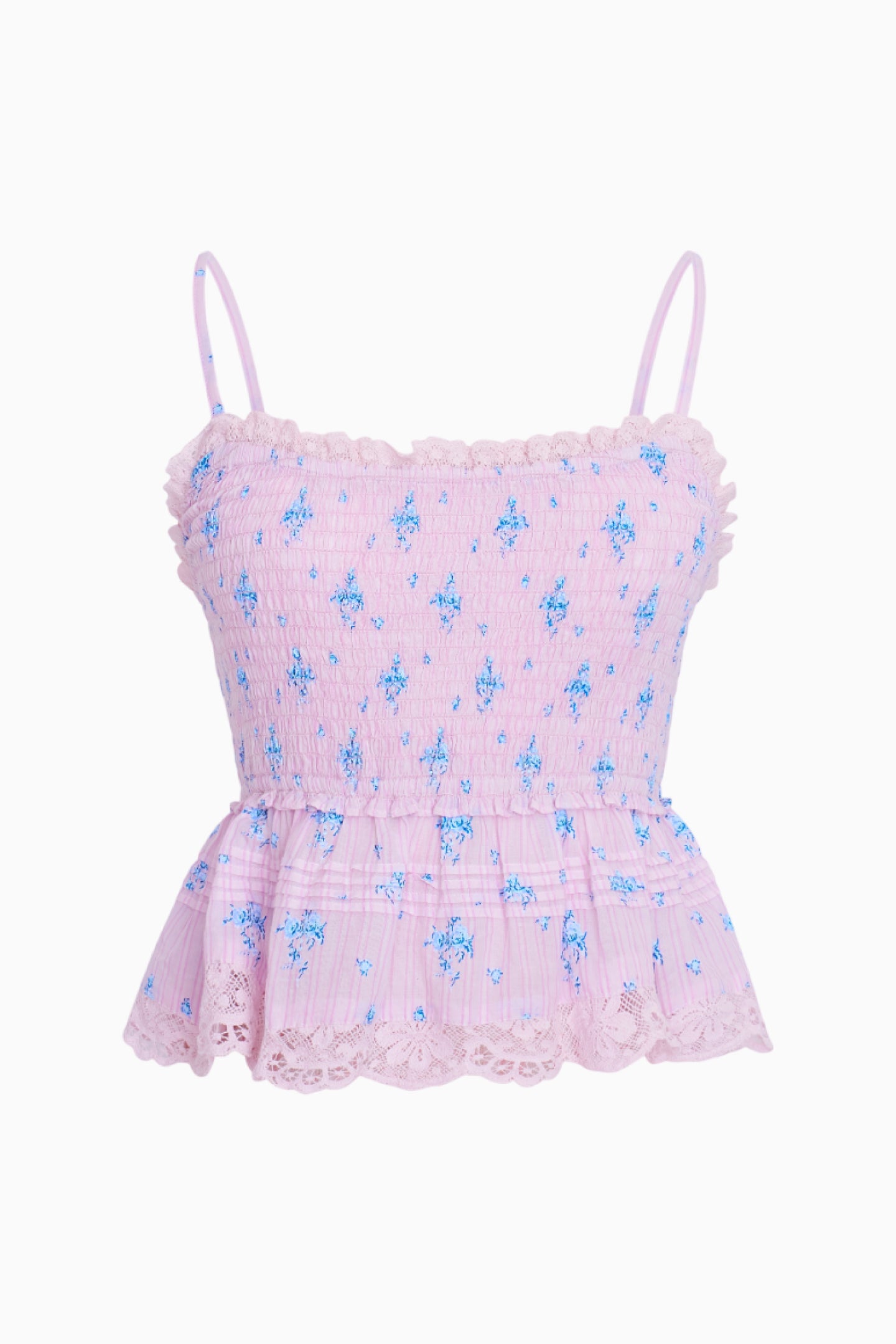 Marzenia Smocked Sleeveless Top - Image 4
