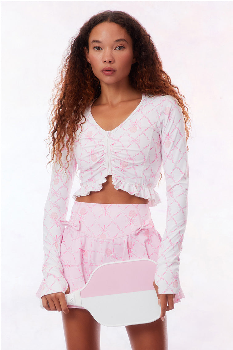 Medway Zip-Up Active Jacket-SWEETHEART PINK - Image 3