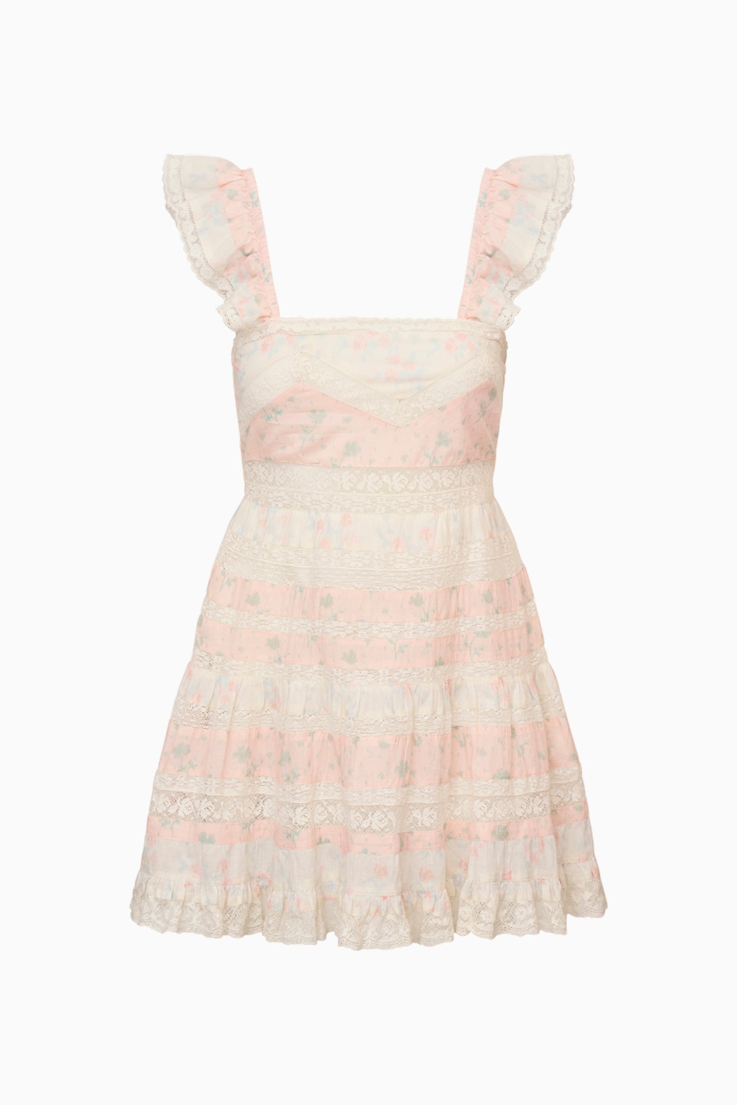 Melitta Mixed Print Mini Dress - Image 6