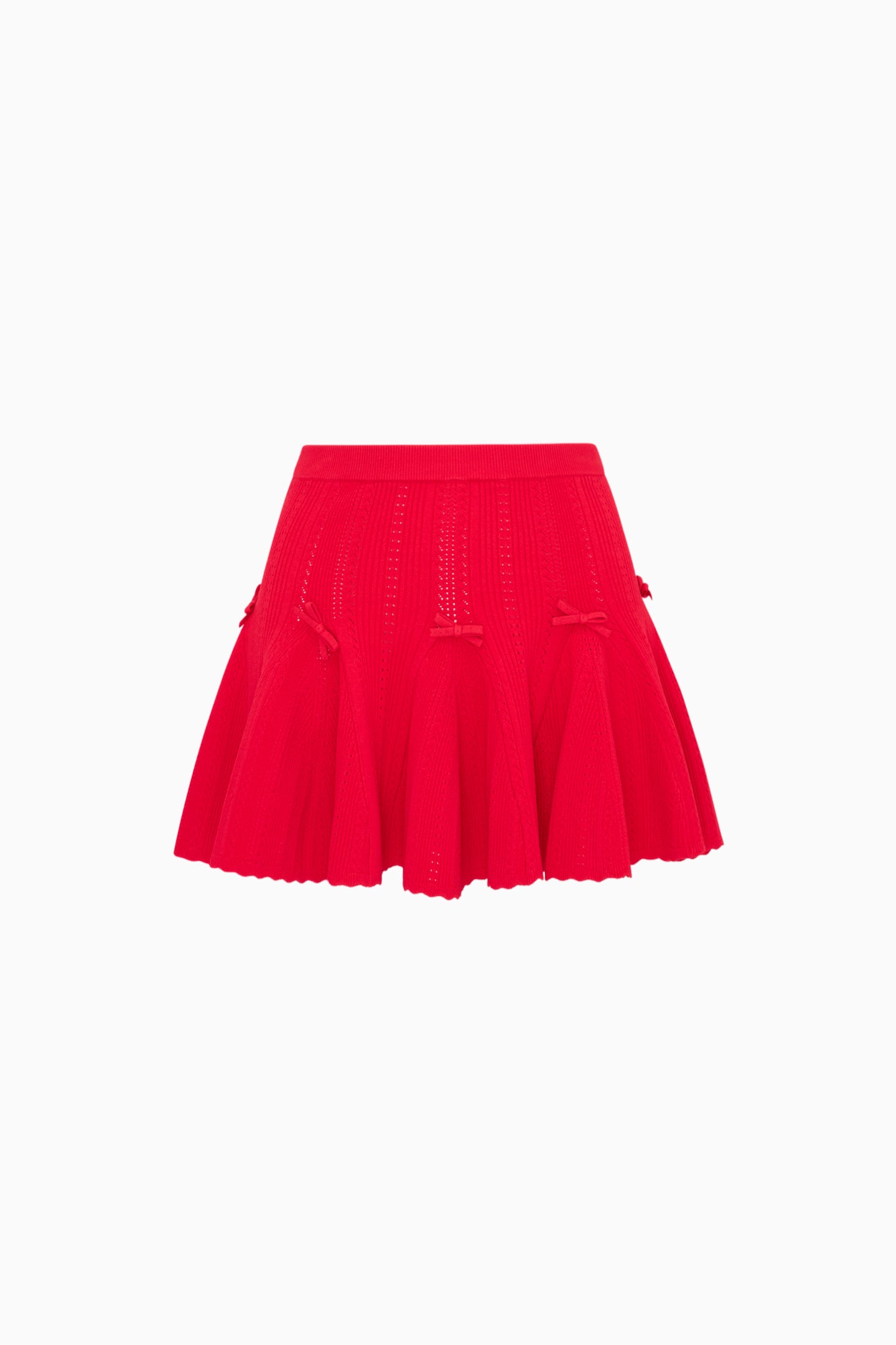 Meryl Rib Pointelle Mini Skirt - Image 5