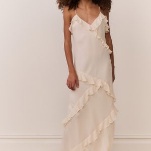 Tween Mini Rialto Cream Maxi Dress