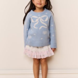 Little Girls Mintley Wool Pullover