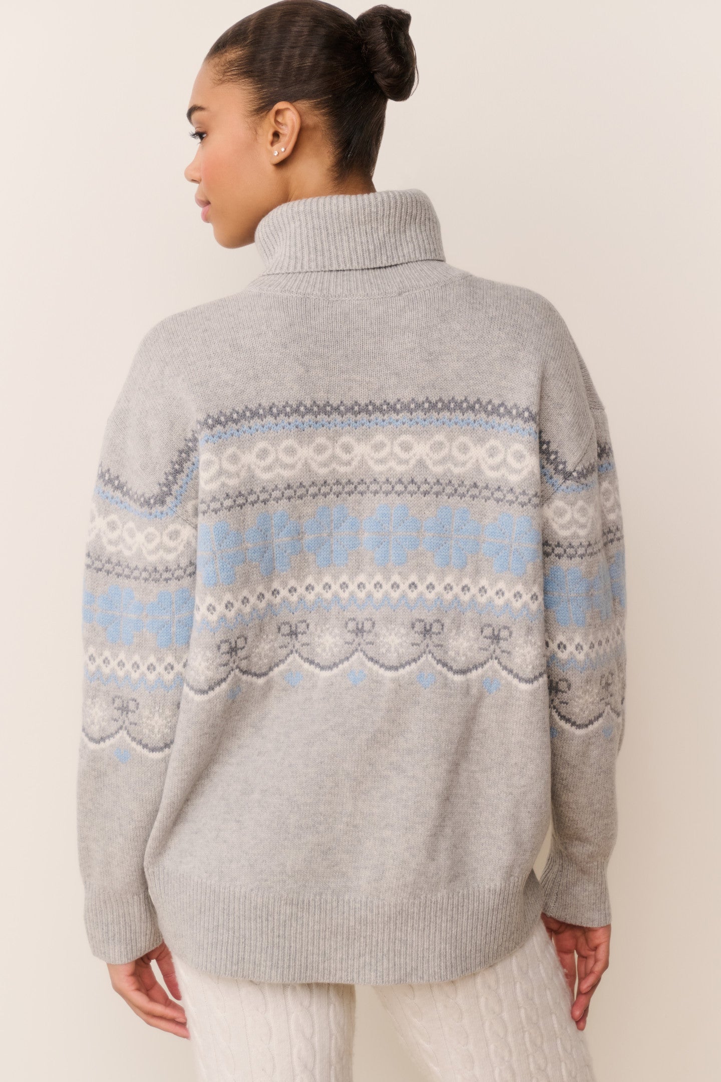 Mirin Wool Fairisle Turtleneck - Image 5