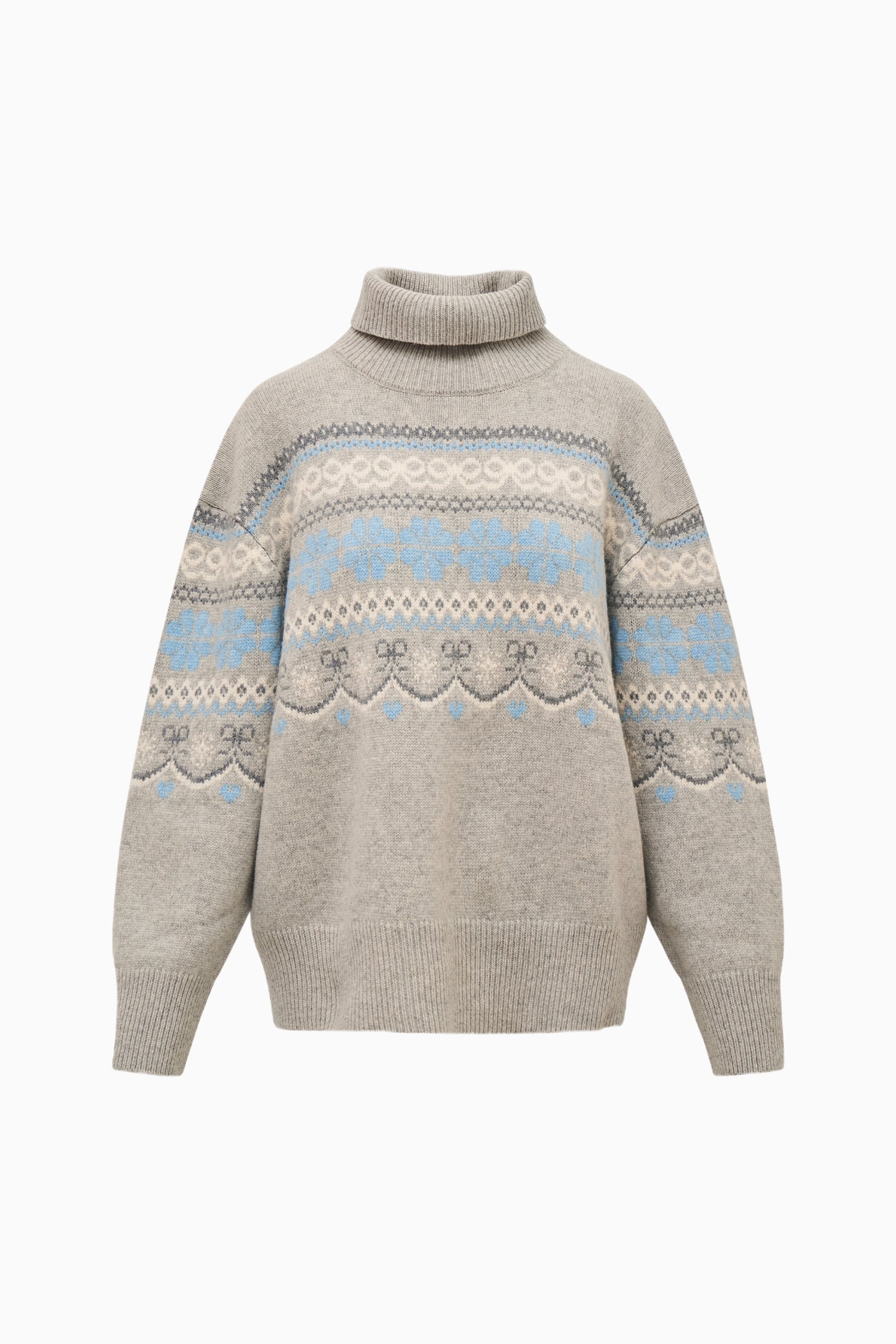 Mirin Wool Fairisle Turtleneck - Image 6