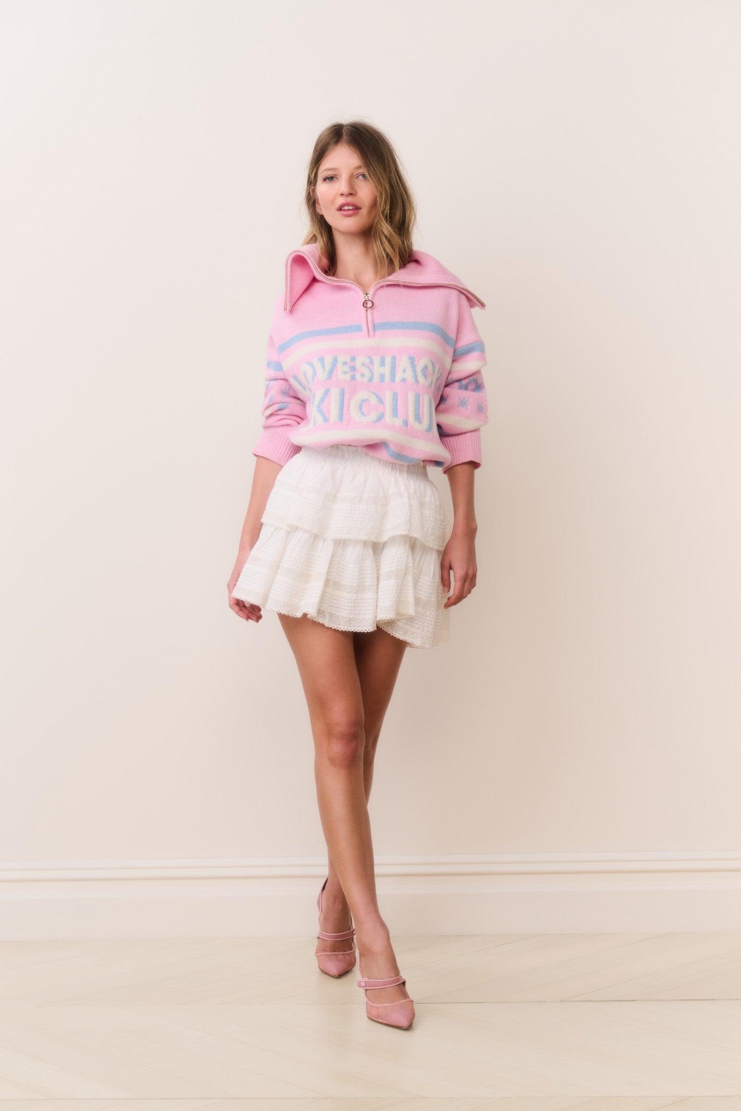 Mitsy Wool Ski Club Sweater - Image 3