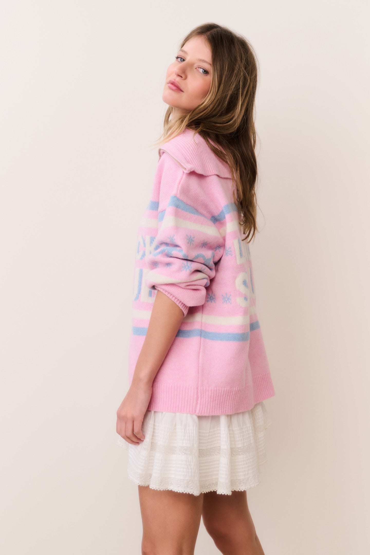 Mitsy Wool Ski Club Sweater - Image 4