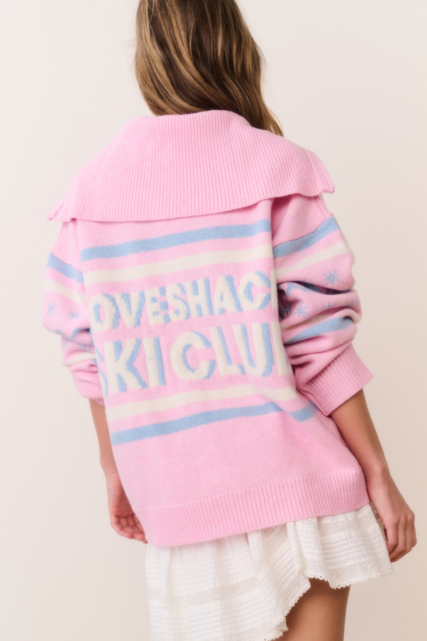 Mitsy Wool Ski Club Sweater - Image 2