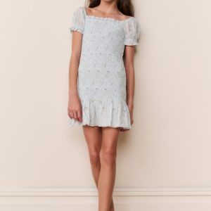 Tween Mosa Floral Cotton Dress