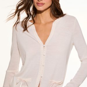 Nessa Wool Cardigan With Bows