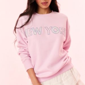 Palo City Pullover - LAVENDER MIST NEW YORK