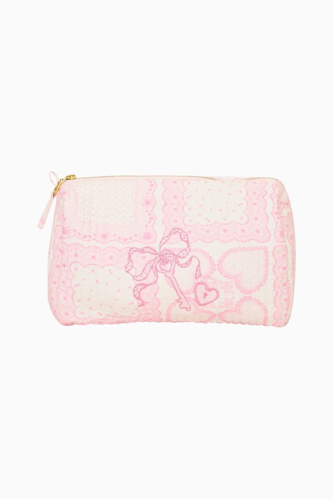 Heart Print Octavia Pouch