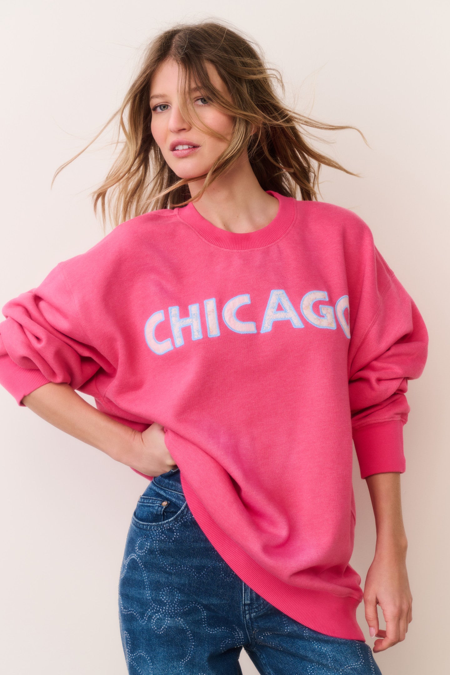 Palo Location Pullover - CHERRY KISS CHICAGO