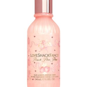 Peach Pom Pom Hair & Body Perfume Mist with Candied Peach and Crystallized Sugar