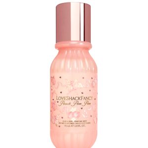 Mini Peach Pom Pom Hair & Body Perfume Mist with Candied Peach and Crystallized Sugar