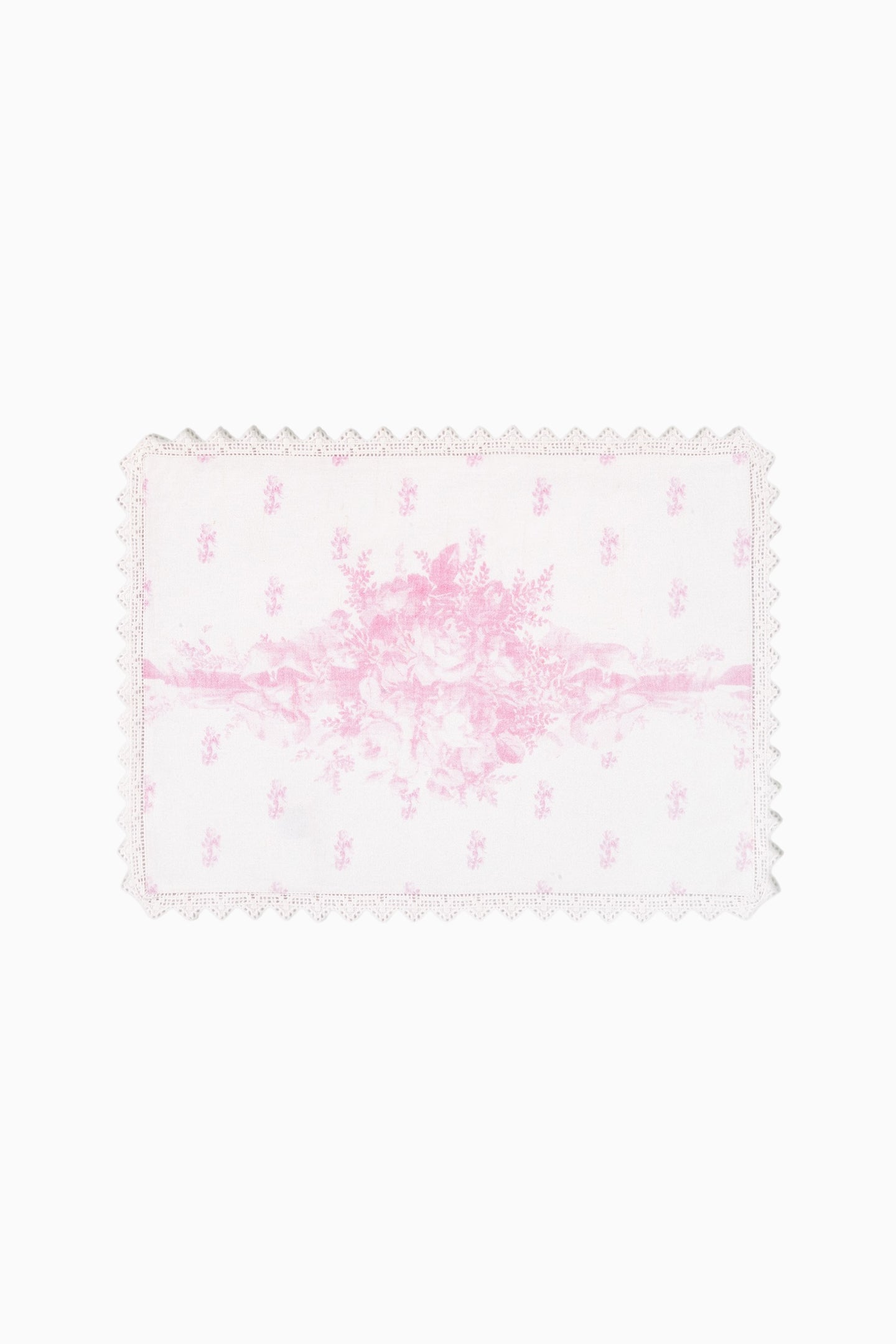 Printed Pink Victorian Place Mat - Set of 4 - Image 2