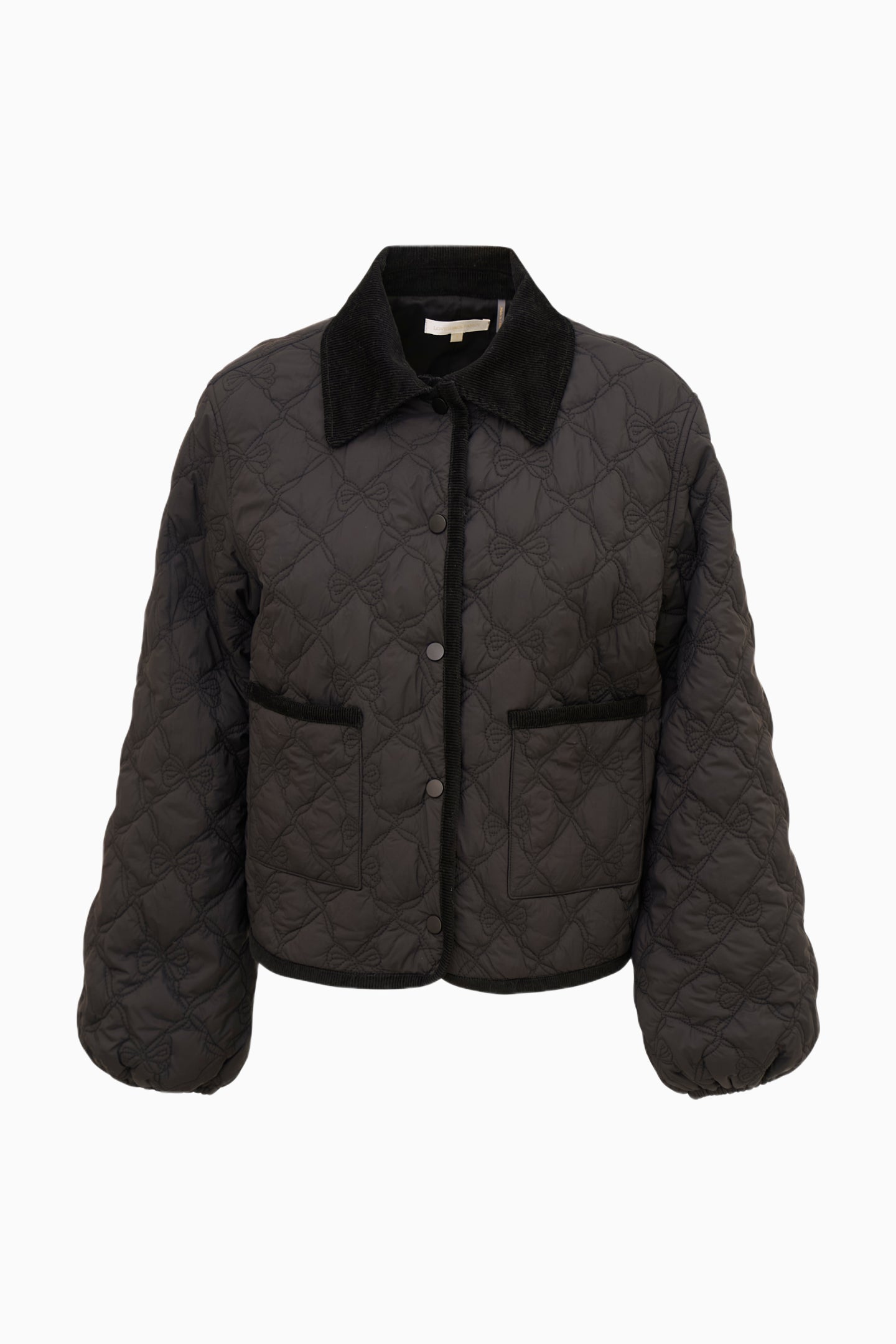 Quinlette Quilted Bow Jacket - Image 4