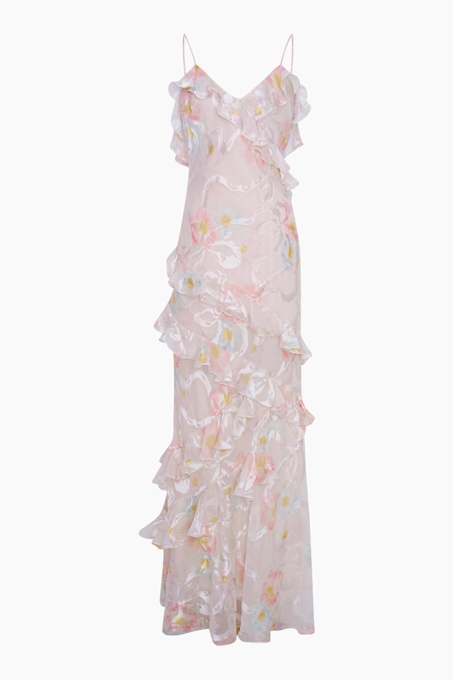 Rialto Silk-Blend Maxi Dress - Image 8
