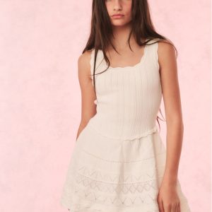 Girls Ronellia Dress - IVORY