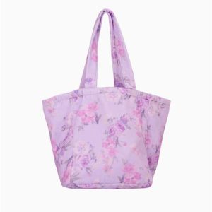 Rosaline Heirloom Print Terry Beach Tote