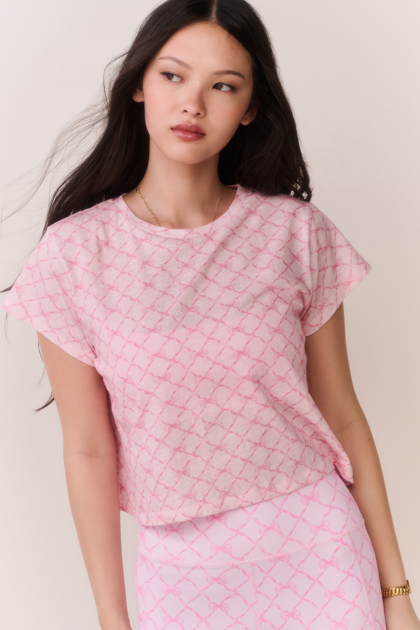 Sweetheart Rubin Cropped Tee