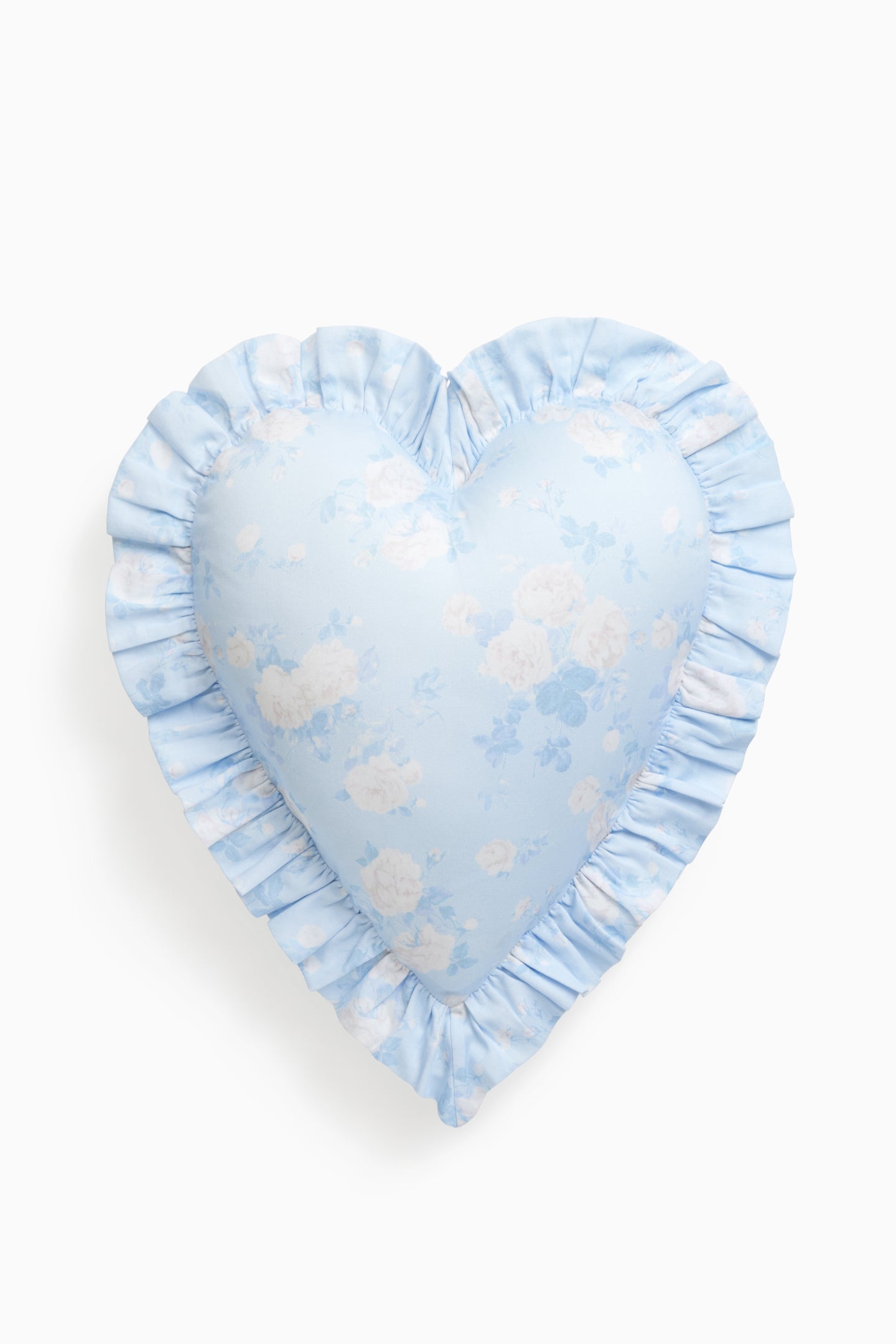Boheme Ruffle Heart Pillow