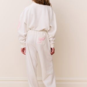 Tween Violin Sequin Bow Sweatpants