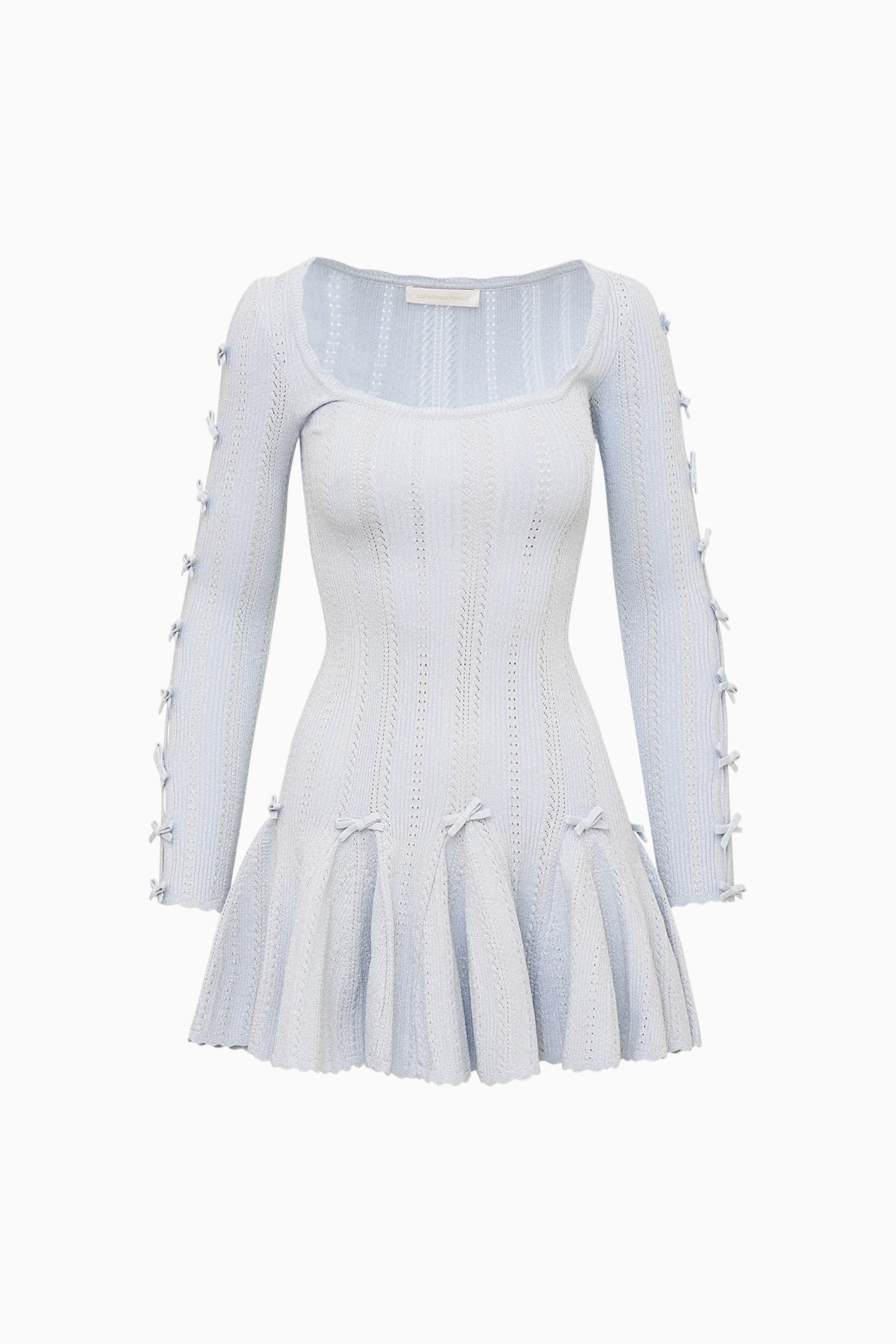 Seychelle Ribbed Pointelle Mini Dress - Image 6