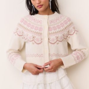 Shantae Wool Fair Isle Cardigan
