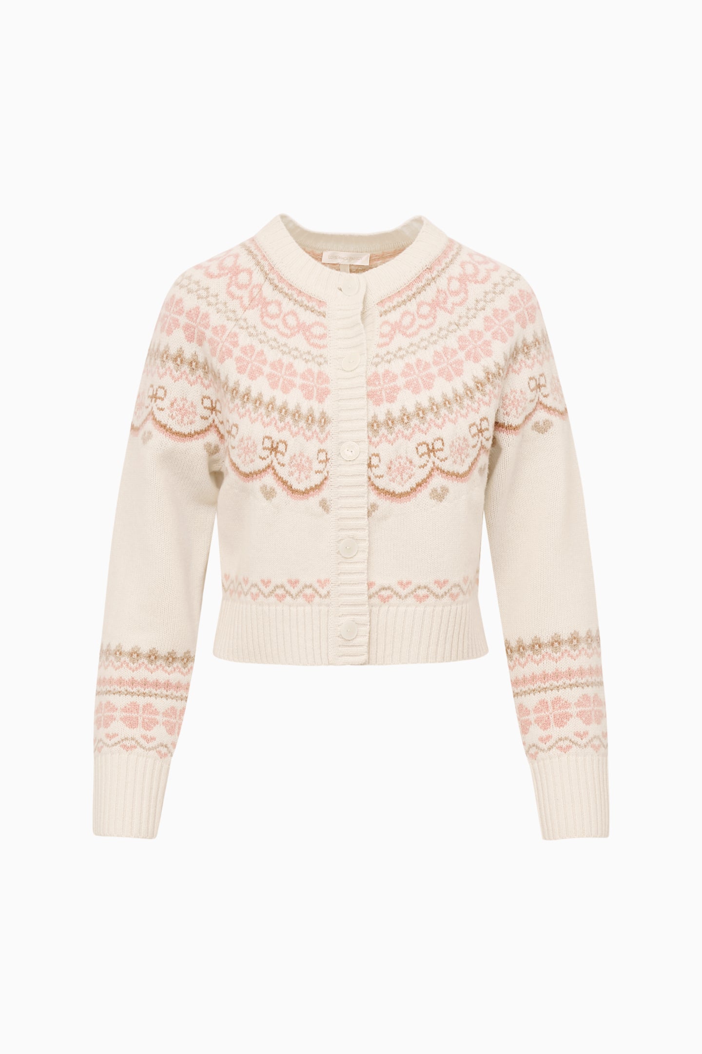 Shantae Wool Fair Isle Cardigan - Image 5