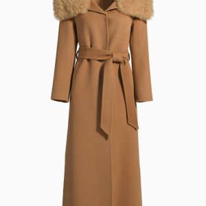 Susanna Chow Cashmere Shearling Coat