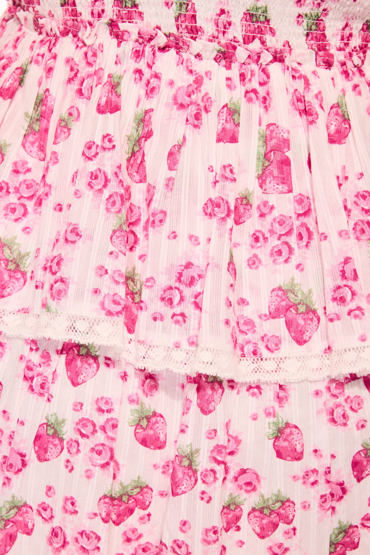 Soira Summer Heirloom Print Mini Dress - Image 4