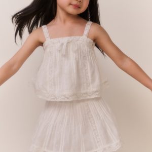 Little Girls Solena Cotton Skirt
