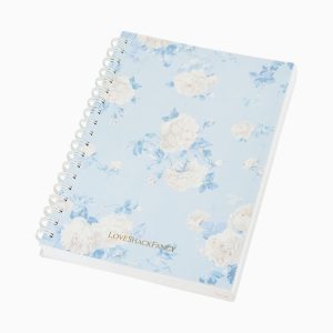 Whisper Blue Spiral Notebook