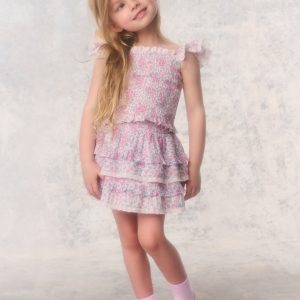 Little Girls Re-Edition Billie Floral Skirt