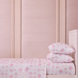 Floral Cotton Sateen Sheet Set