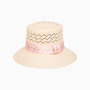 Silan Straw Bucket Hat