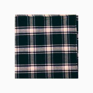 Tobin Tartan Pocket Square - MISTLETOE KISS