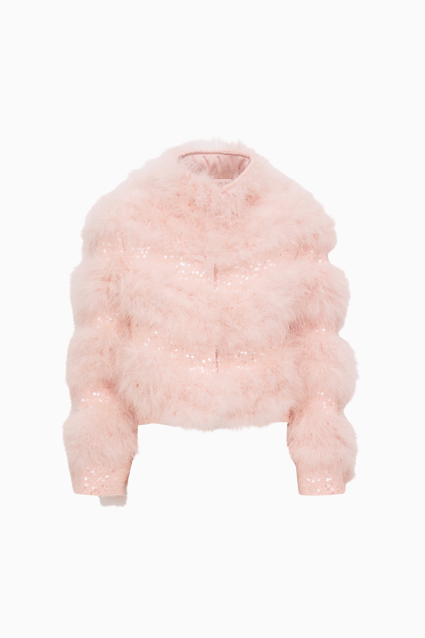 Tween Trislyn Feather Sequin Jacket - Image 5