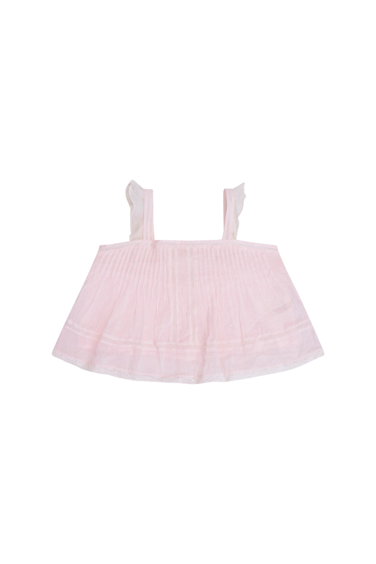 Girls Vella Cotton Sleeveless Top - Image 6