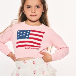 Little Girls Viennetta Heritage Flag Pullover