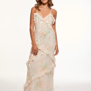 Girls Mini Rialto Silk-Blend Dress