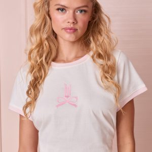 Wicked x LoveShackFancy Lia Tee - WIZARD WHITE