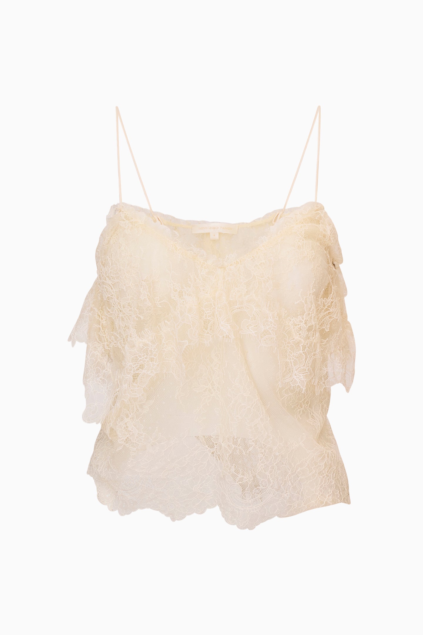 Zhanya Sheer Lace Top - Image 7