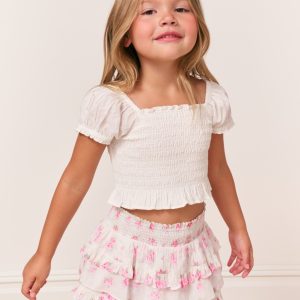 Girls Fabielle Cotton Top