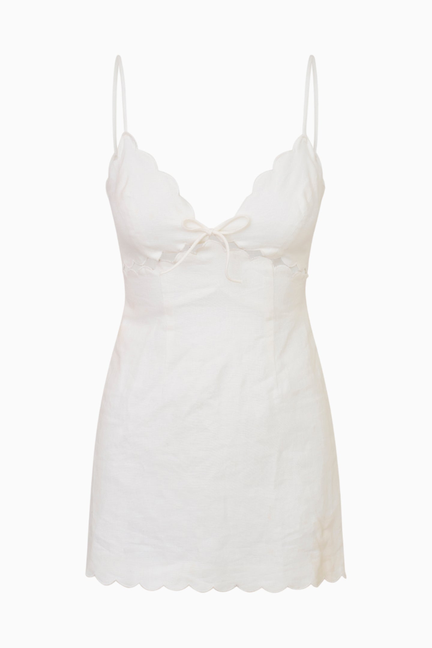 Sydow Linen Cut-Out Mini Dress - Image 11