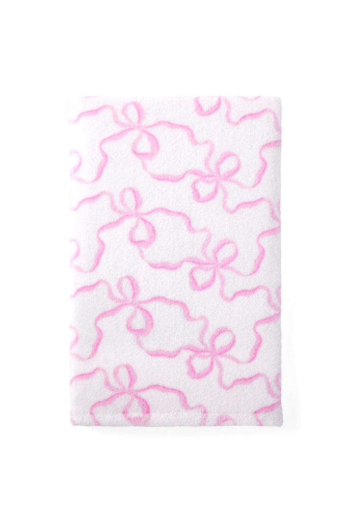 Cotton Hand Towel- PINK BONNET