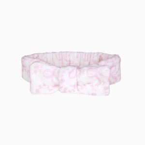 Bow Print Face Wash Beauty Headband