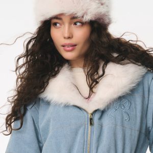 LoveShackFancy x MAX&MOI Bandeau Faux Fur Headband