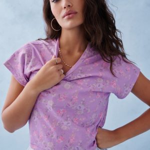 Rubin Cotton Cropped Tee