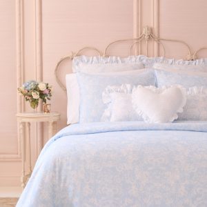 Floral Duvet Cover + Sham Set - ICY WIND